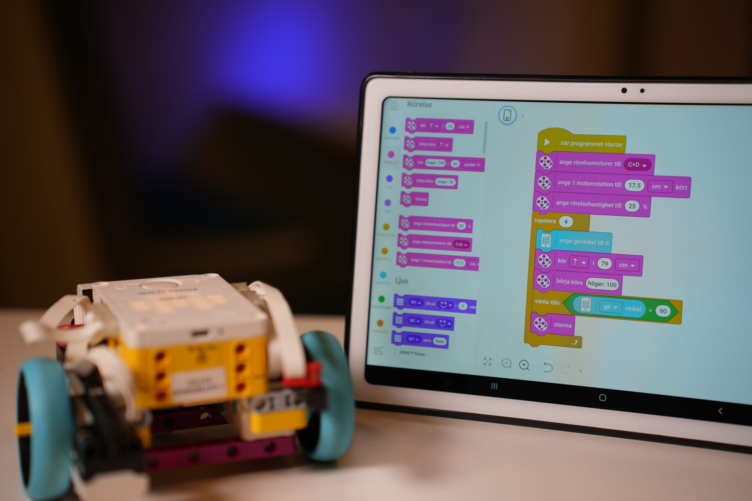 Programmera Spike-robotar från expectrum på din skola. Foto: expectrum